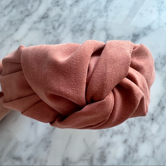 Anthropologie Peach Anais Headband - Picture 7 of 9